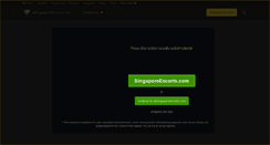 Desktop Screenshot of allsingaporeescorts.com