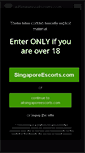 Mobile Screenshot of allsingaporeescorts.com